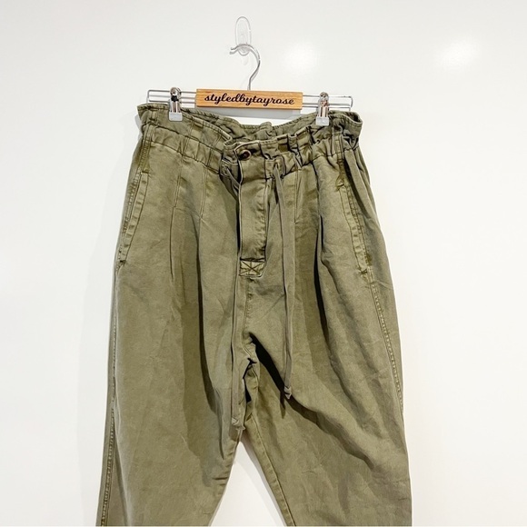 Free People Margate Pleated Paperbag Trouser - Picture 5 of 11